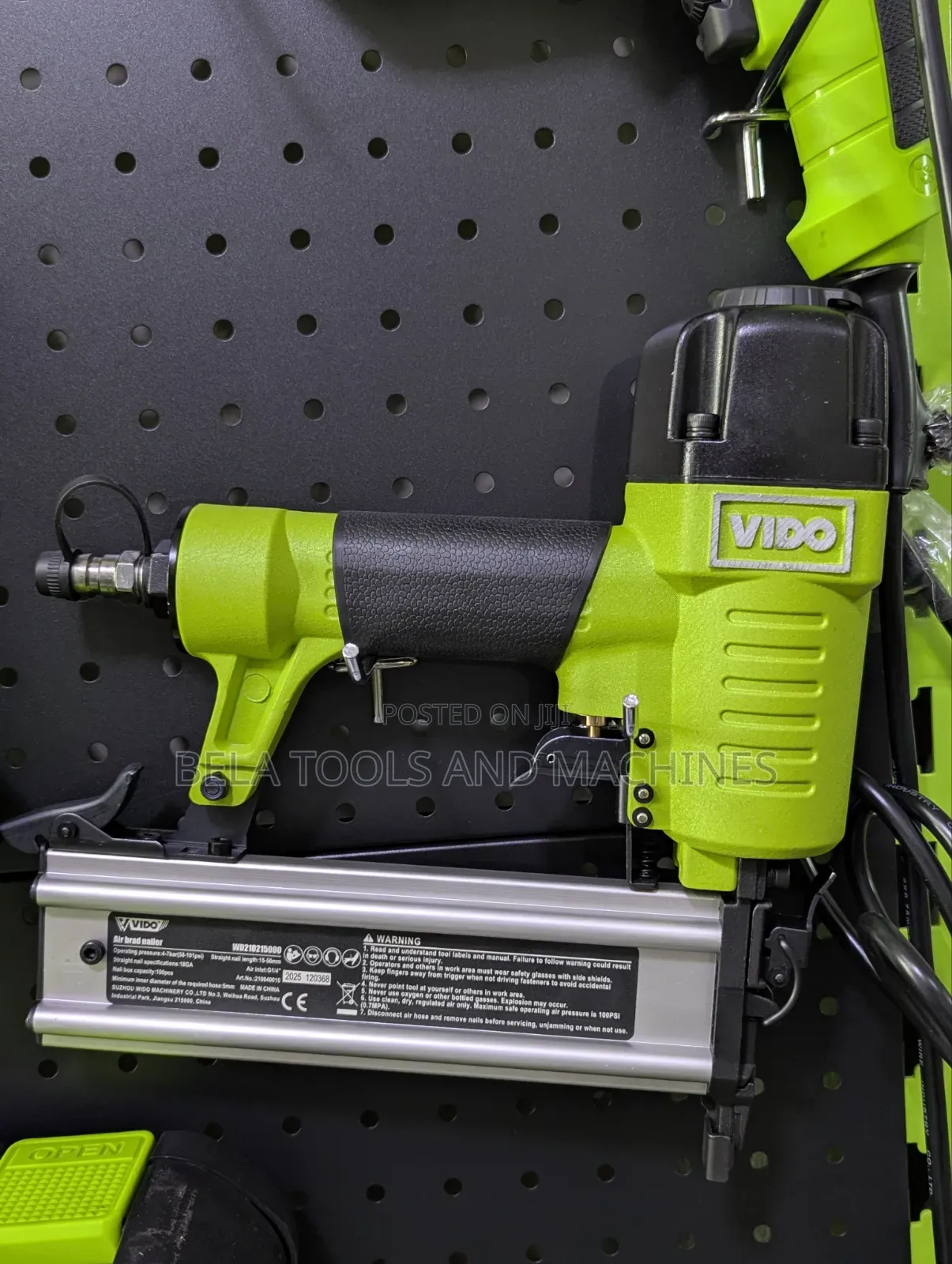 VIDO Air Brad Nailer Shutter 50mm
