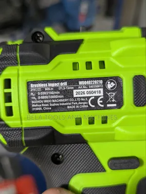 VIDO 21V 90NM 4AMPIER Cordless Brushless Impact Drill