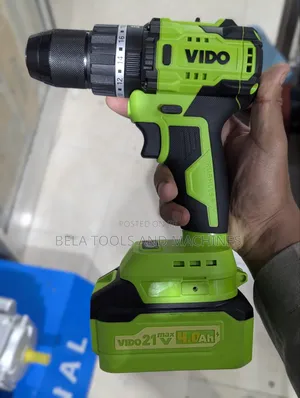VIDO 21V 90NM 4AMPIER Cordless Brushless Impact Drill
