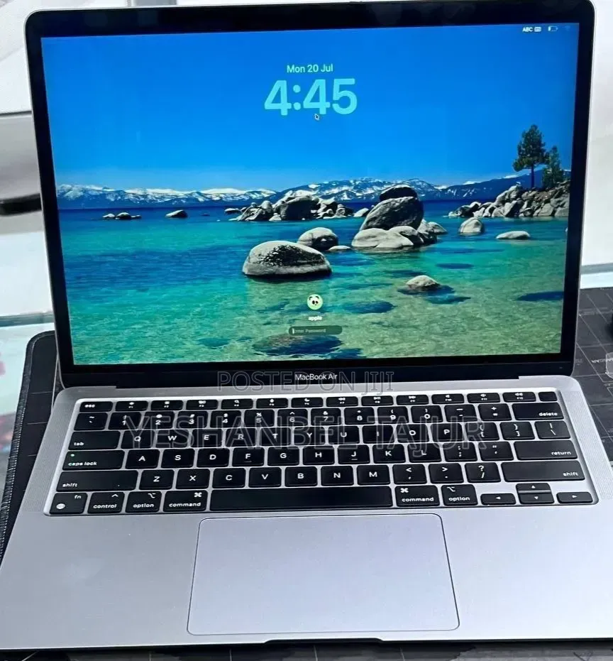 New Laptop Apple MacBook Air 2020 M1 8GB Apple M1 SSD 256GB