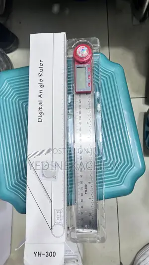 ዲጂታል የማዕዘን መለኪያ መስመር (Digital Angle Ruler - Model: YH-300)