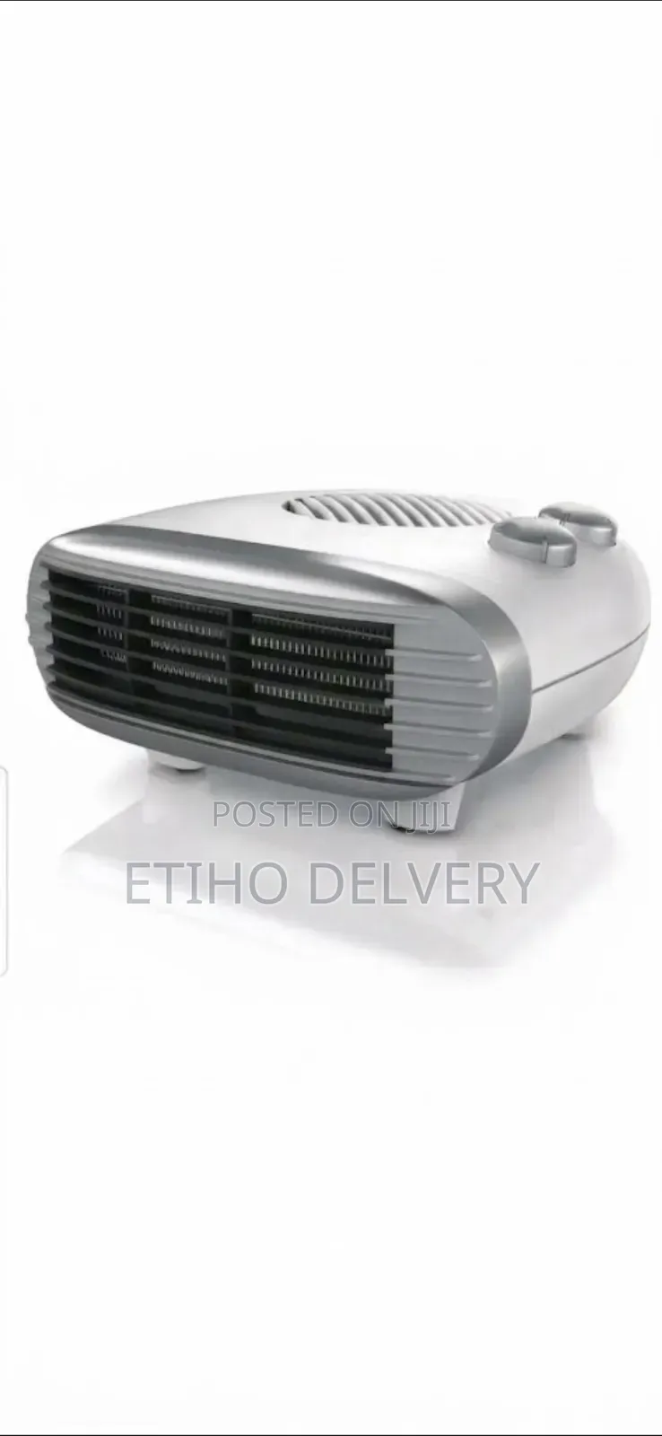 That Looks Like a Compact Electric Portable Fan or Quartz/Ceramic Room