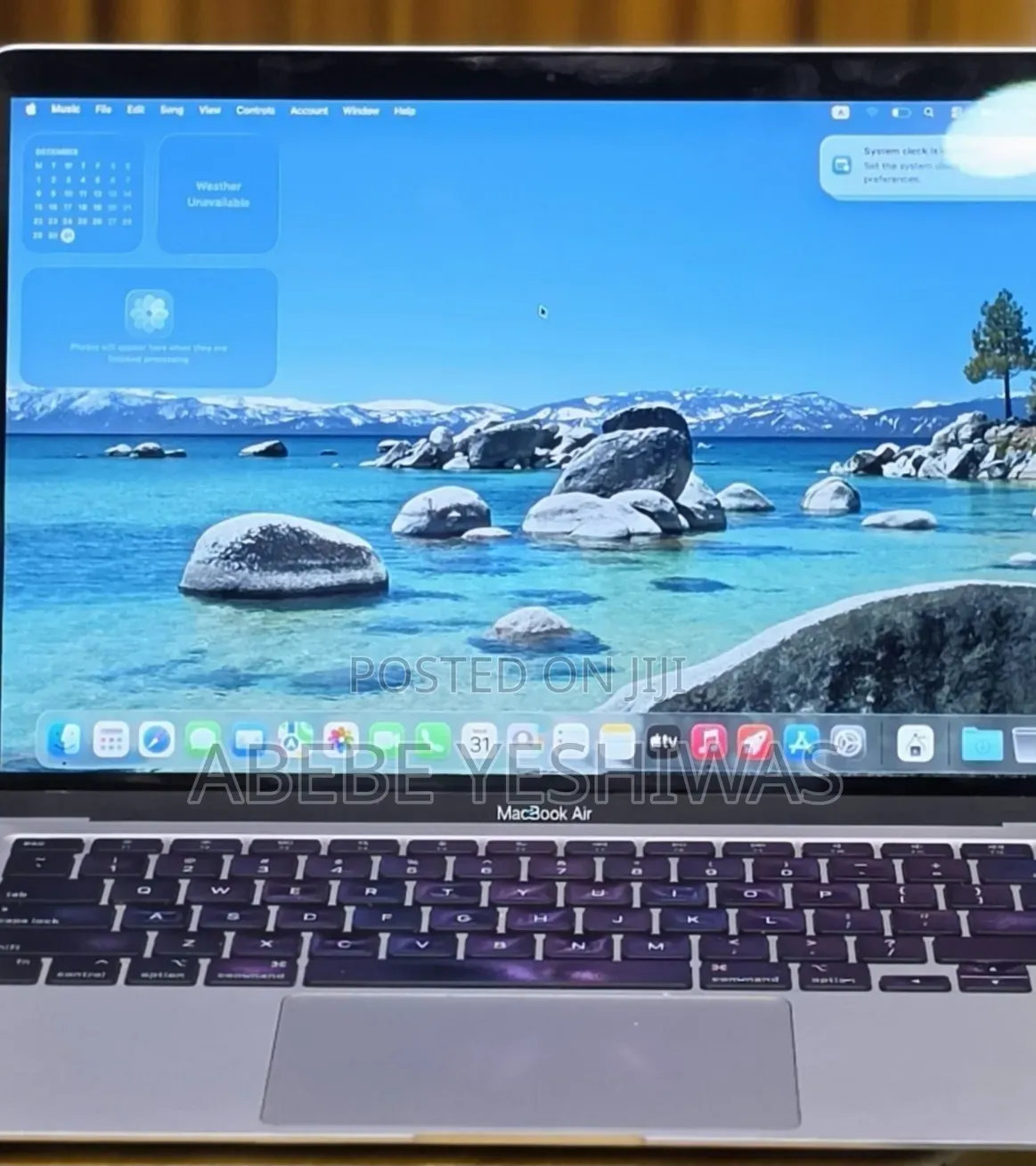 New Laptop Apple MacBook Air 2020 M1 8GB Apple M1 SSD 256GB