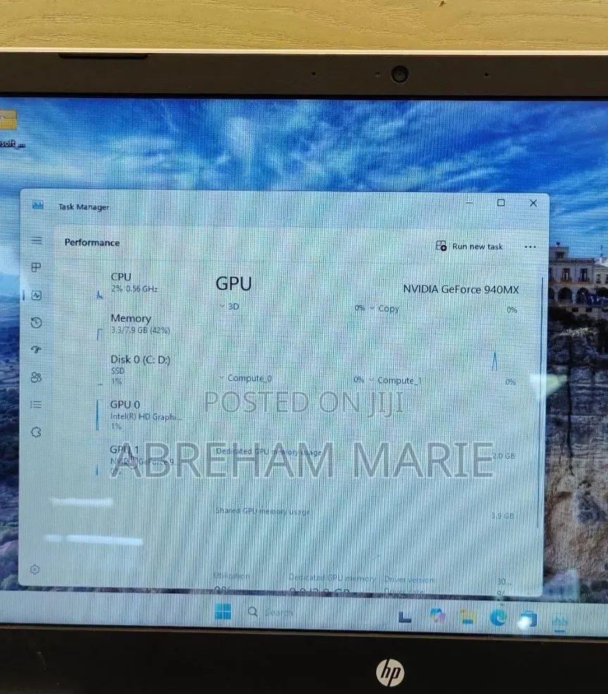 New Laptop HP Pavilion 15 8GB Intel Core i5 SSD 256GB