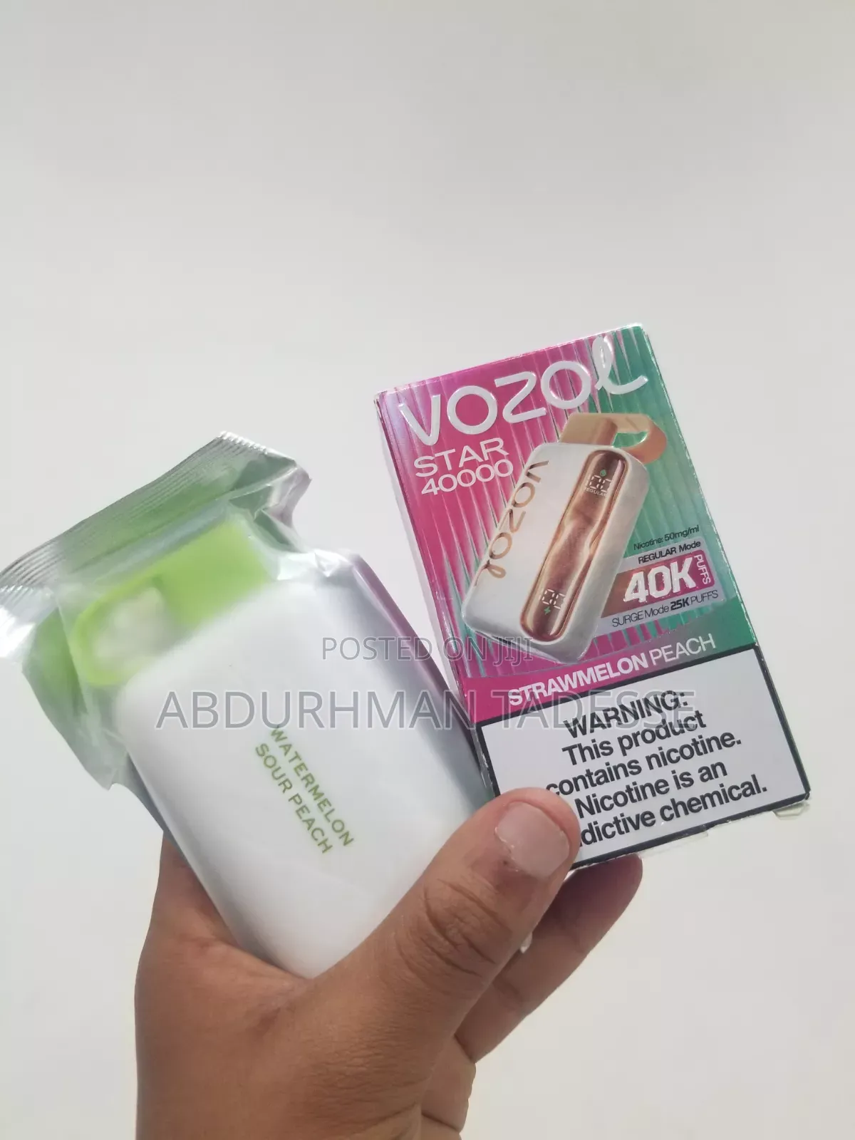 Vape 40k Sour Peach Alen 
