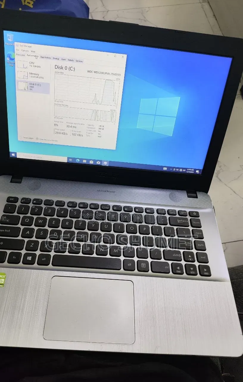 New Laptop Asus 4GB Intel Core i3 SSD 320GB