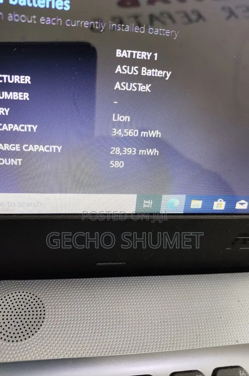 New Laptop Asus 4GB Intel Core i3 SSD 320GB