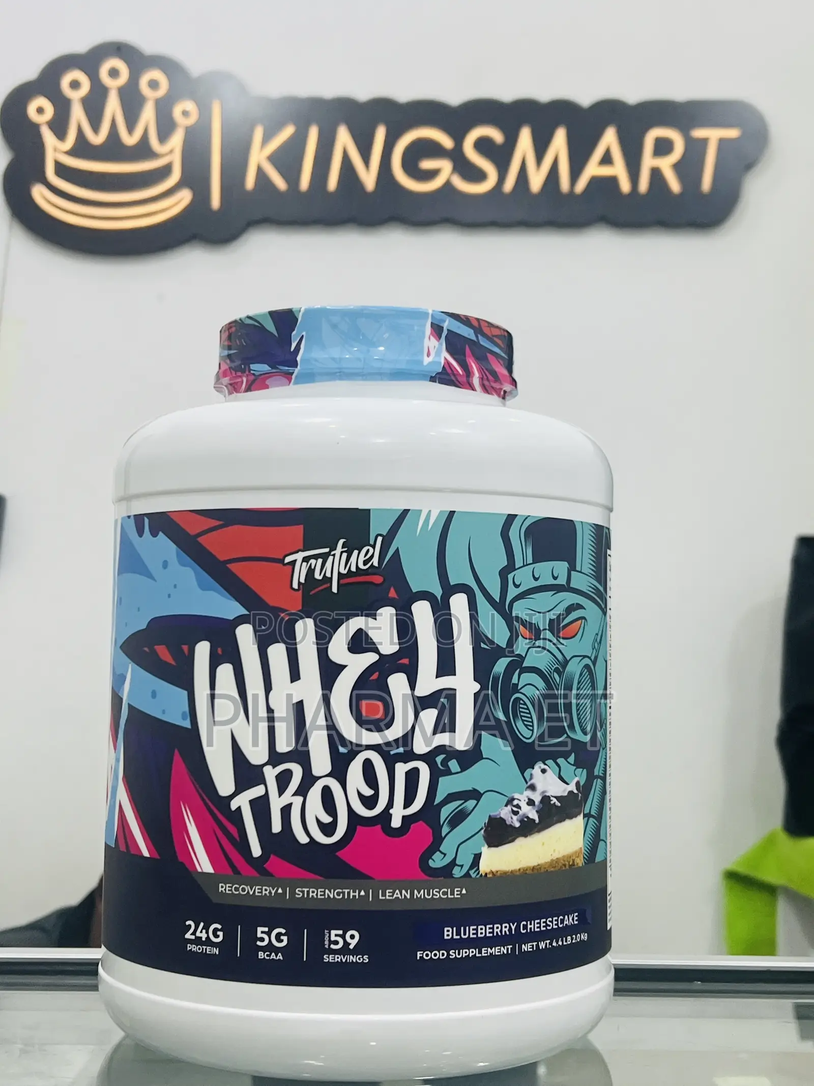 Whey Troop 60 Servings Protien Powder