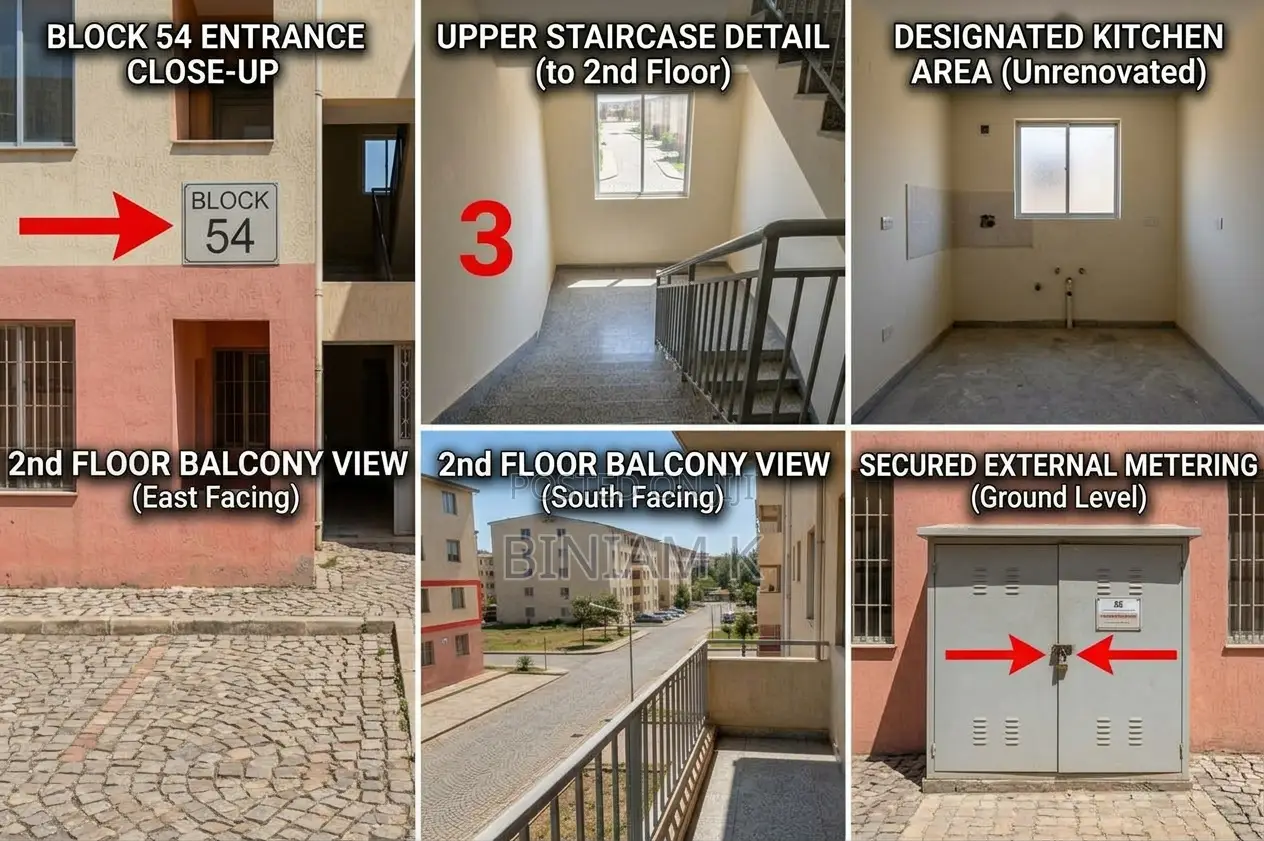 Furnished 3bdrm Condo in በቦሌ ቡልቡላ ባለ 3 ክፍለ, Bole for sale