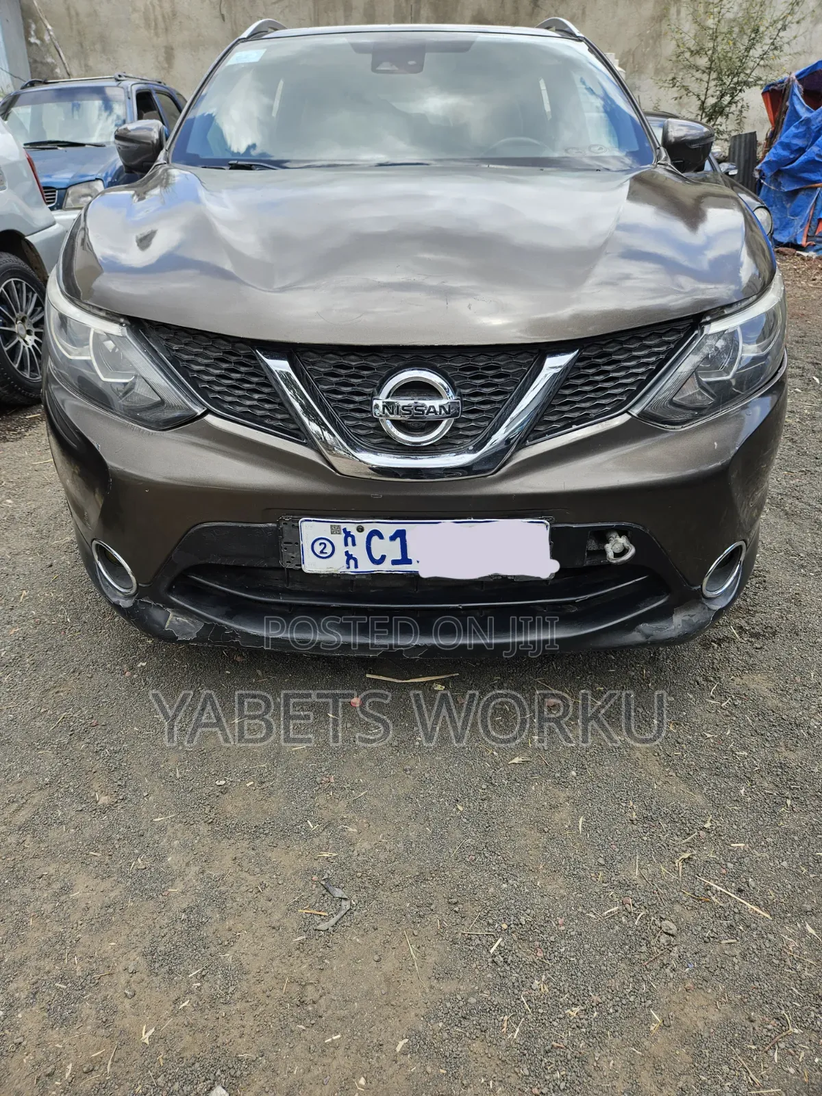 Nissan Qashqai 2017 Brown