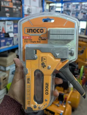 INGCO 3-in-1 Staple Gun (Model: HSG1405) Manual Staple Gun Shutter
