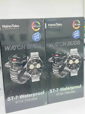 HainoTeko ST-7 Waterproof Smartwatch – Airpod Fusion