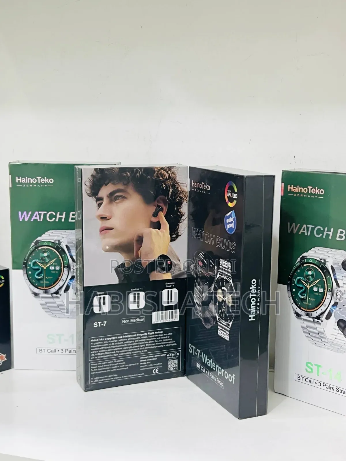 HainoTeko ST-7 Bluetooth Calling Watch – Airpod Sync