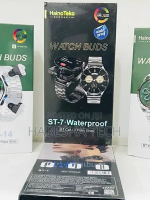 HainoTeko ST-7 AMOLED Watch – Airpod Audio Edition
