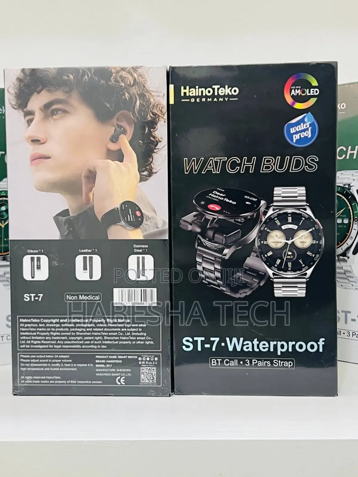HainoTeko ST-7 Luxury Smartwatch – Airpod Companion