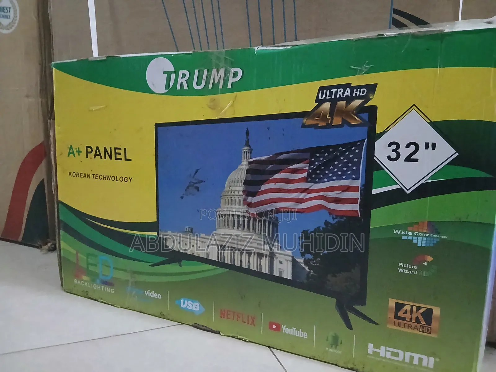 TRUMP 32 Inch Double Scrine Smart TV