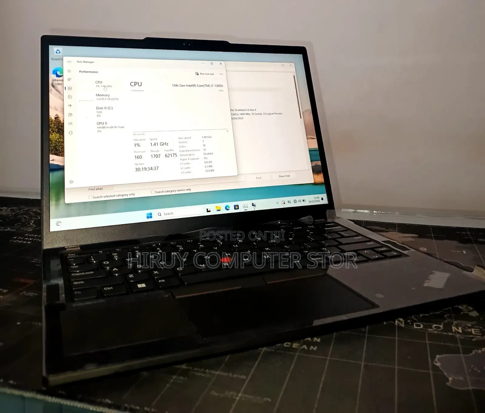 New Laptop Lenovo ThinkPad X13 Gen 2 16GB Intel Core i7 SSD 512GB