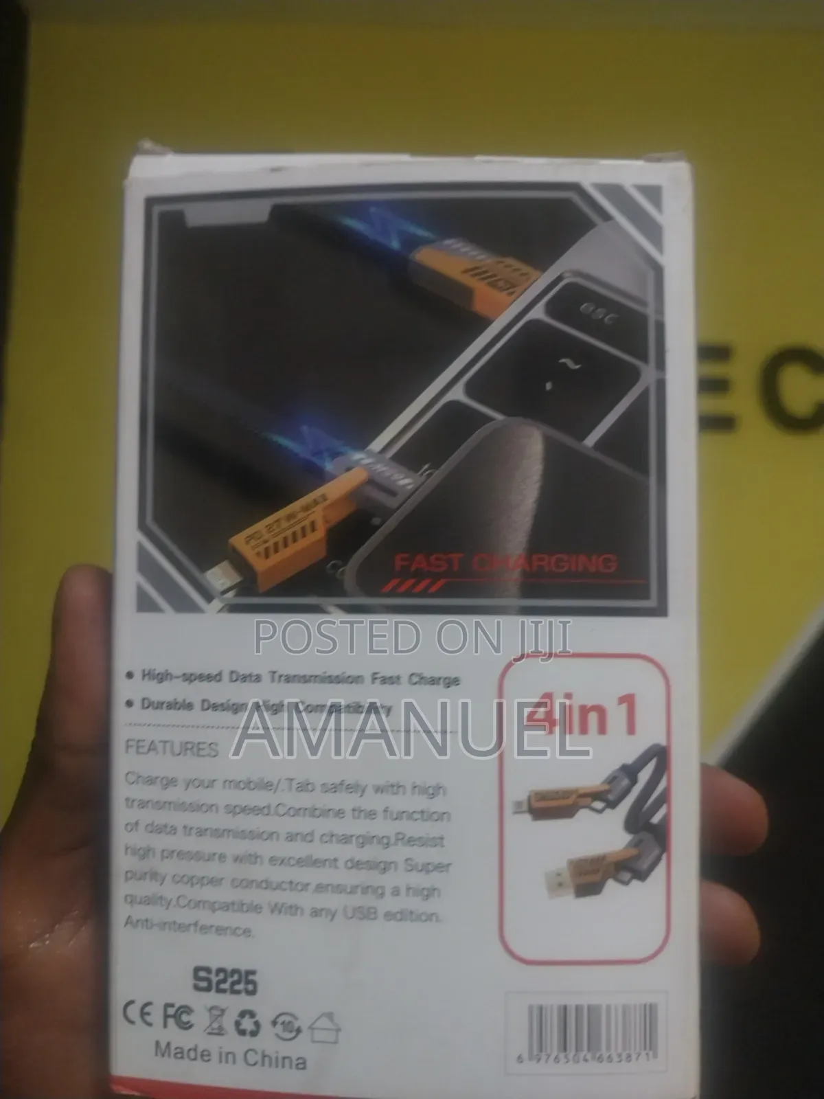 Adot 4 in 1 Fater Data Cable