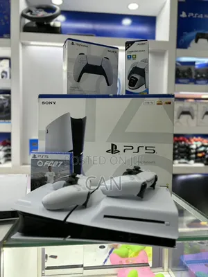 PlayStation 5 - Slim Disk - 1tb / ከነ ካርቶኑ /