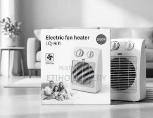 The Image Shows a Solaris Comfort LQ-901 Electric Fan Heater With a M
