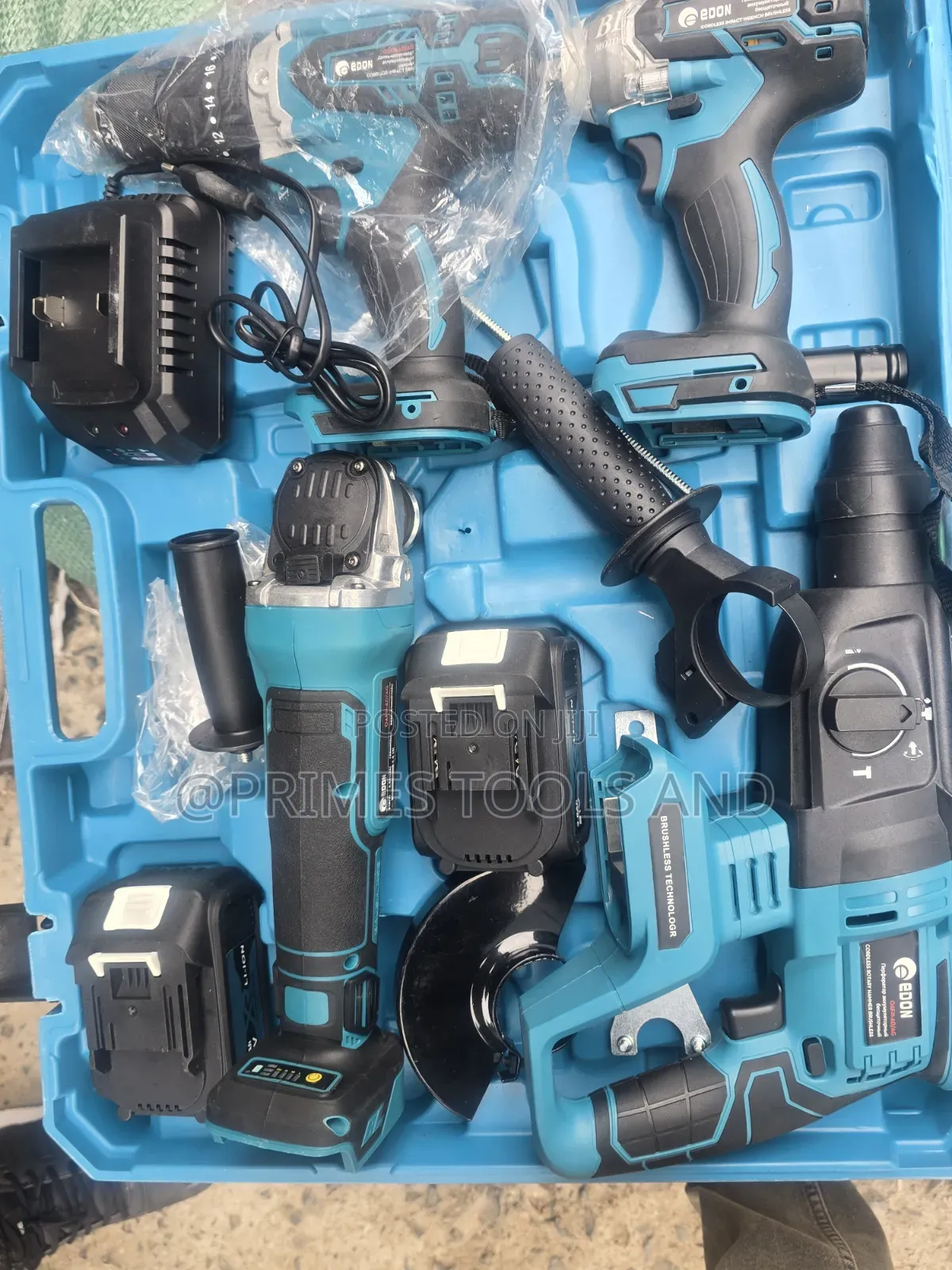 EDON Cordless Hammer Drill Set | Brushless Drill Machine
