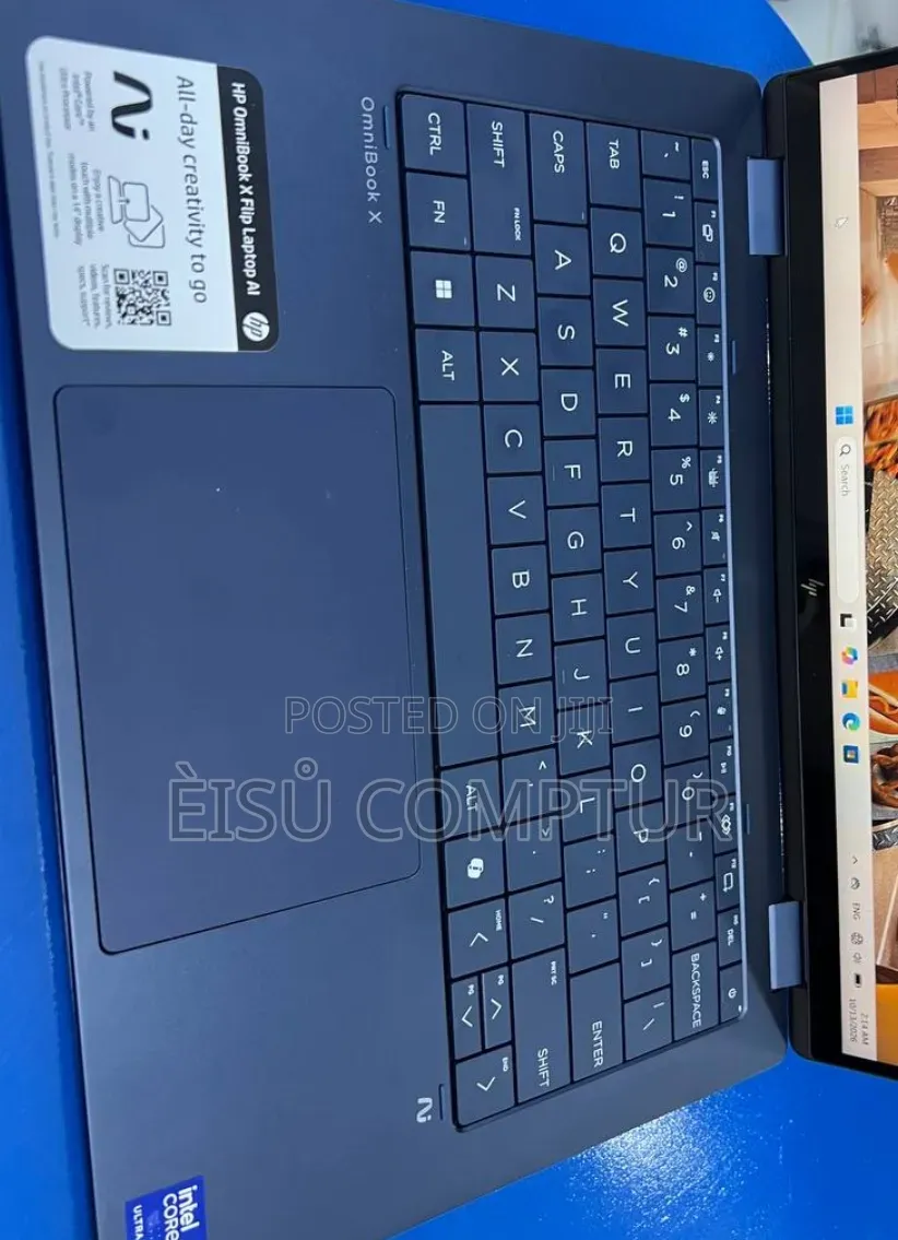 New Laptop HP OmniBook X Flip 14" 16GB Intel Core Ultra 7 SSD 1T