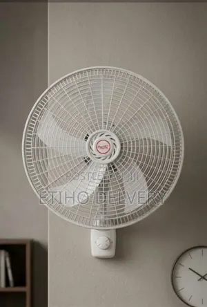Aesthetic Shopping: This Black Pacific 18-Inch Wall Mount Fan Features