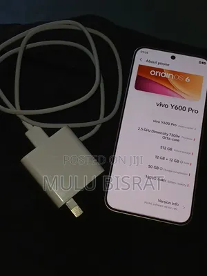 New Vivo Y600i 256 GB Silver