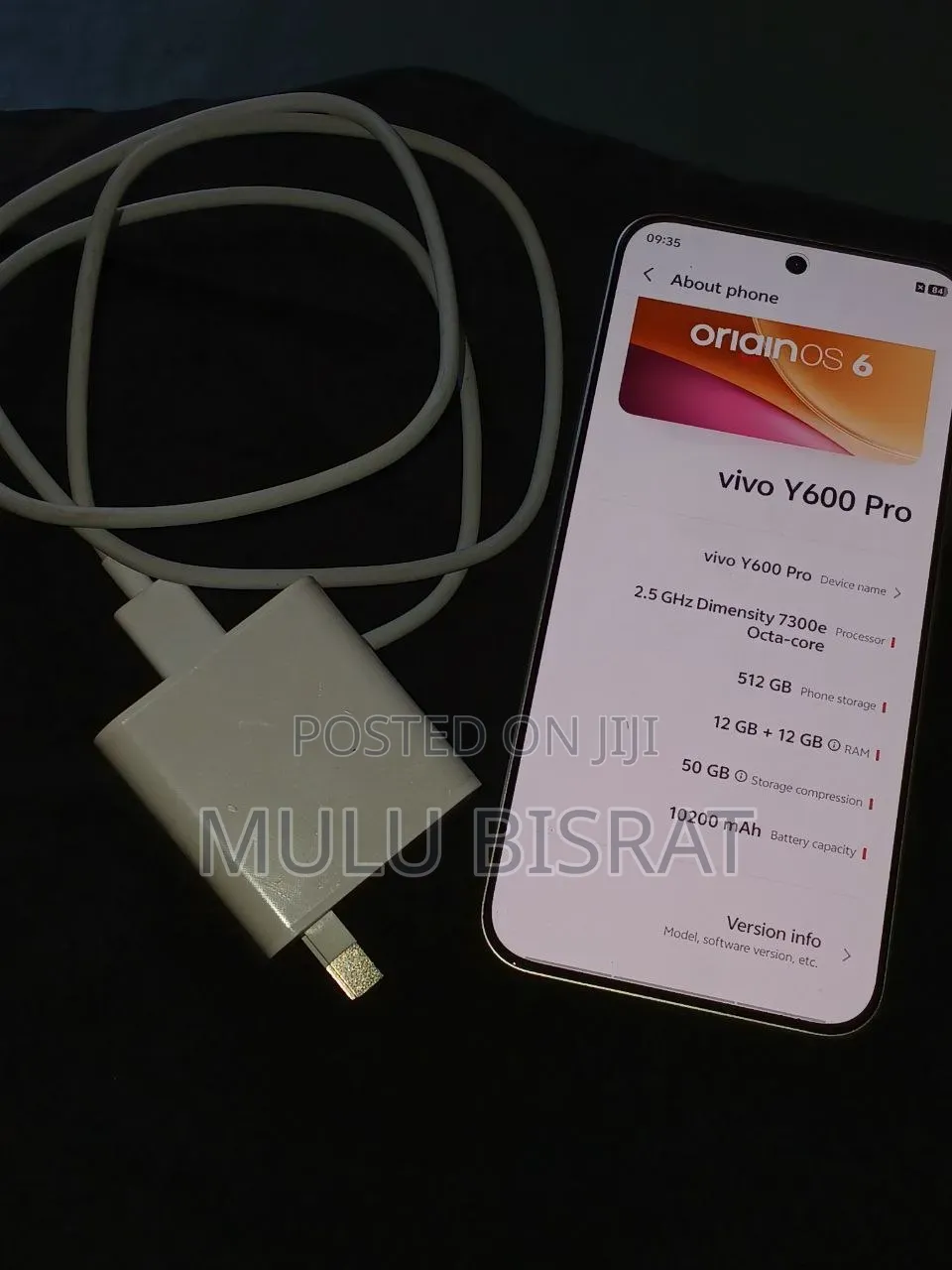 New Vivo Y600i 256 GB Silver
