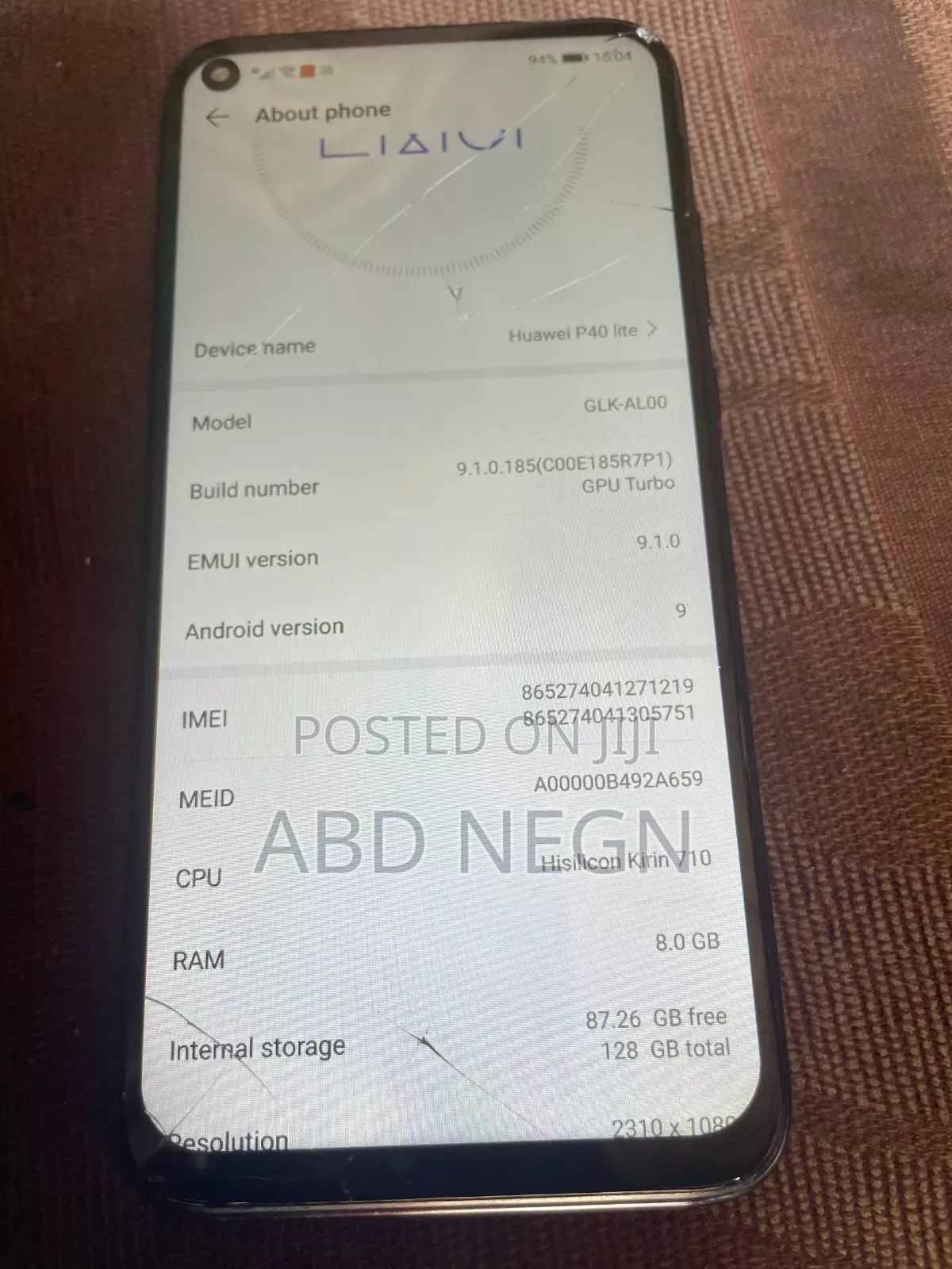 Huawei nova 3 128 GB Black