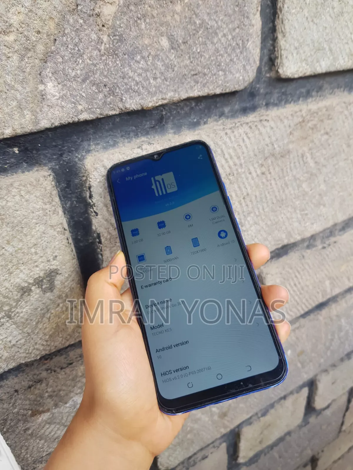 Tecno Spark Go 2021 32 GB Blue
