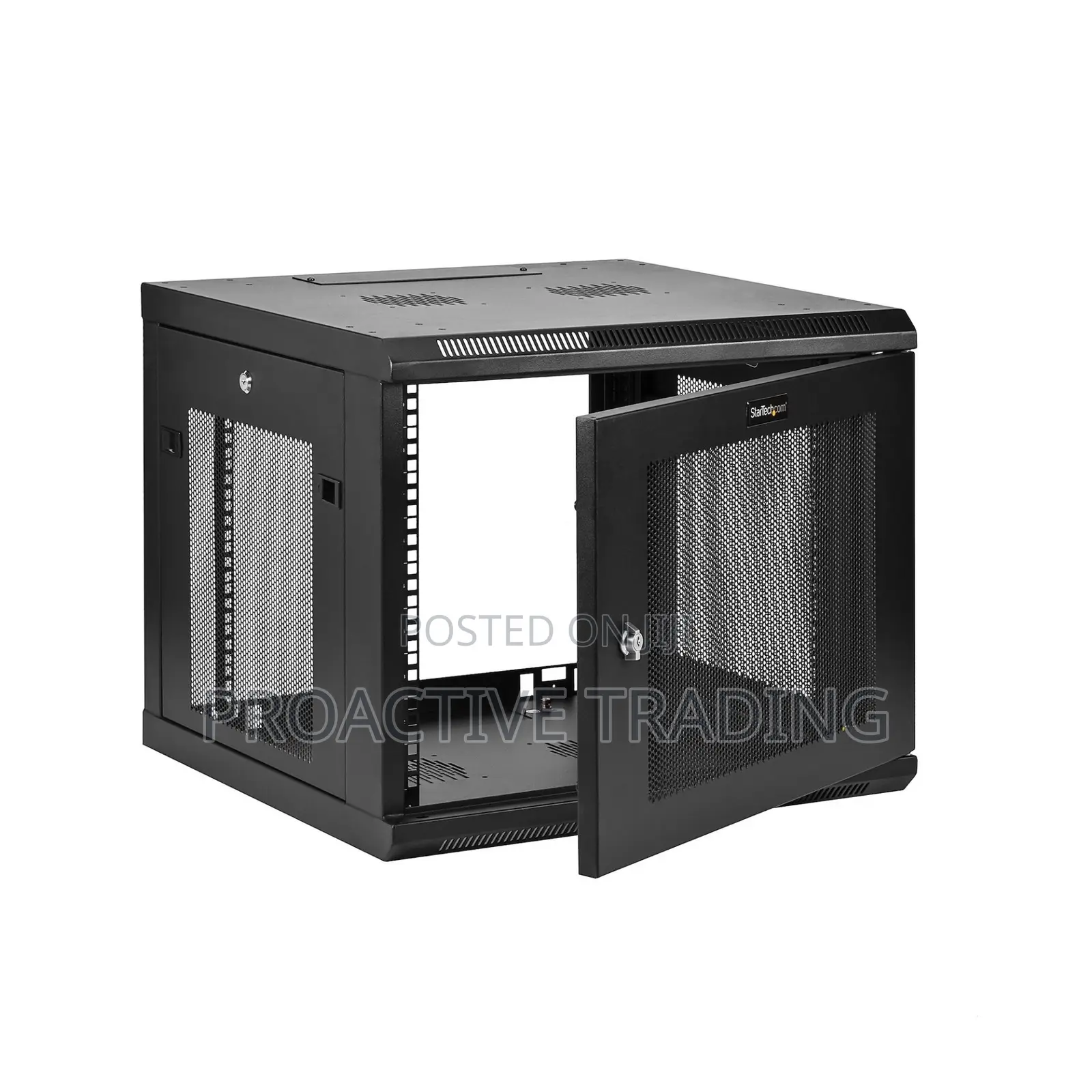 9U 19-Inch Wall-Mount Network Cabinet With 1U Shelf – Server Rack
