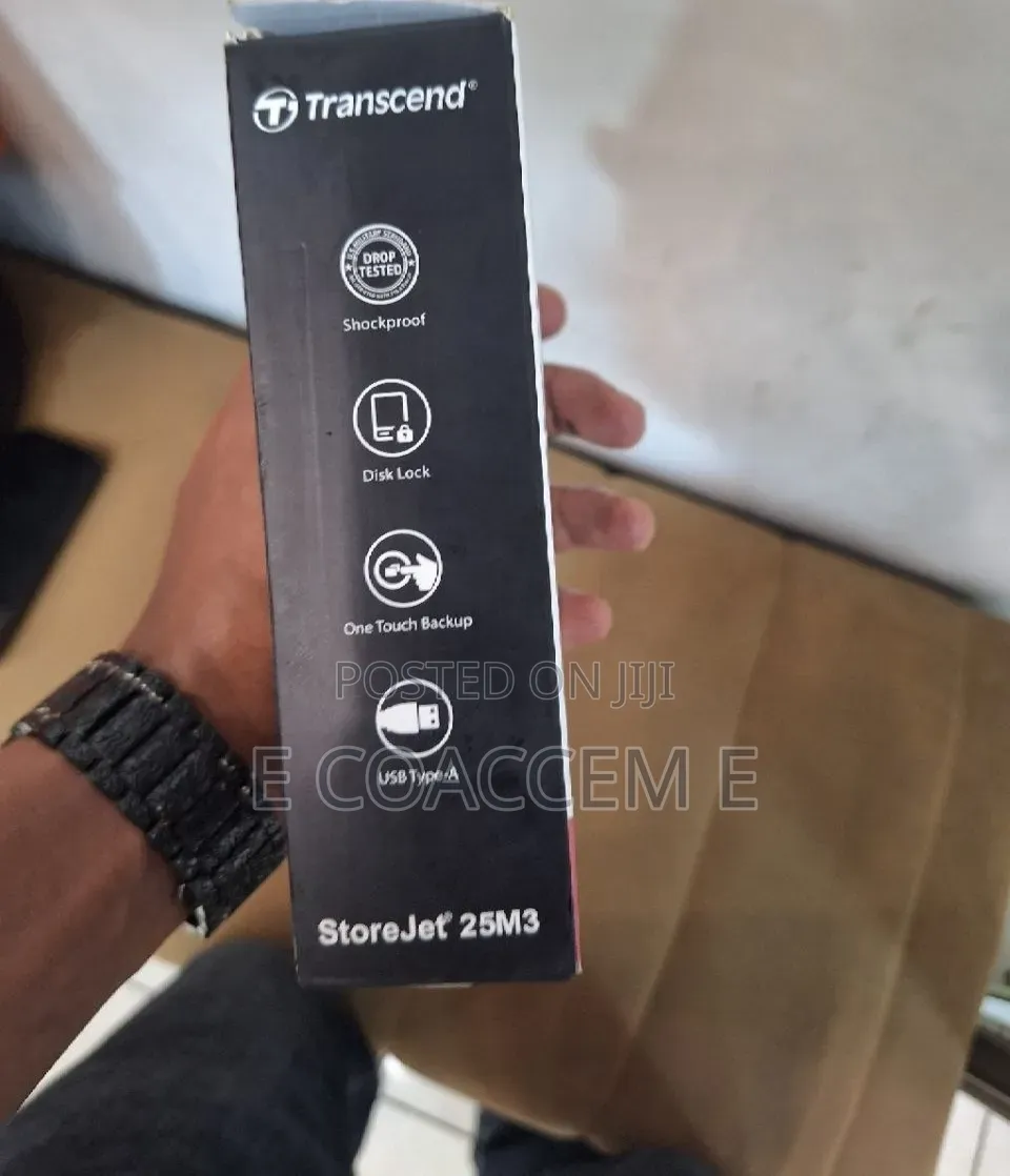 External Hard Disk Drive (HDD) 1TB Capacity of Stor