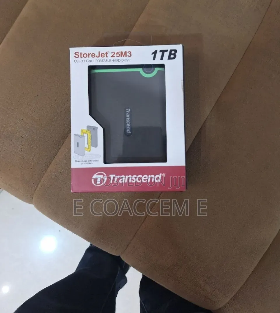 External Hard Disk Drive (HDD) 1TB Capacity of Stor