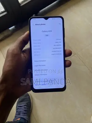 New Samsung Galaxy A04 64 GB Black