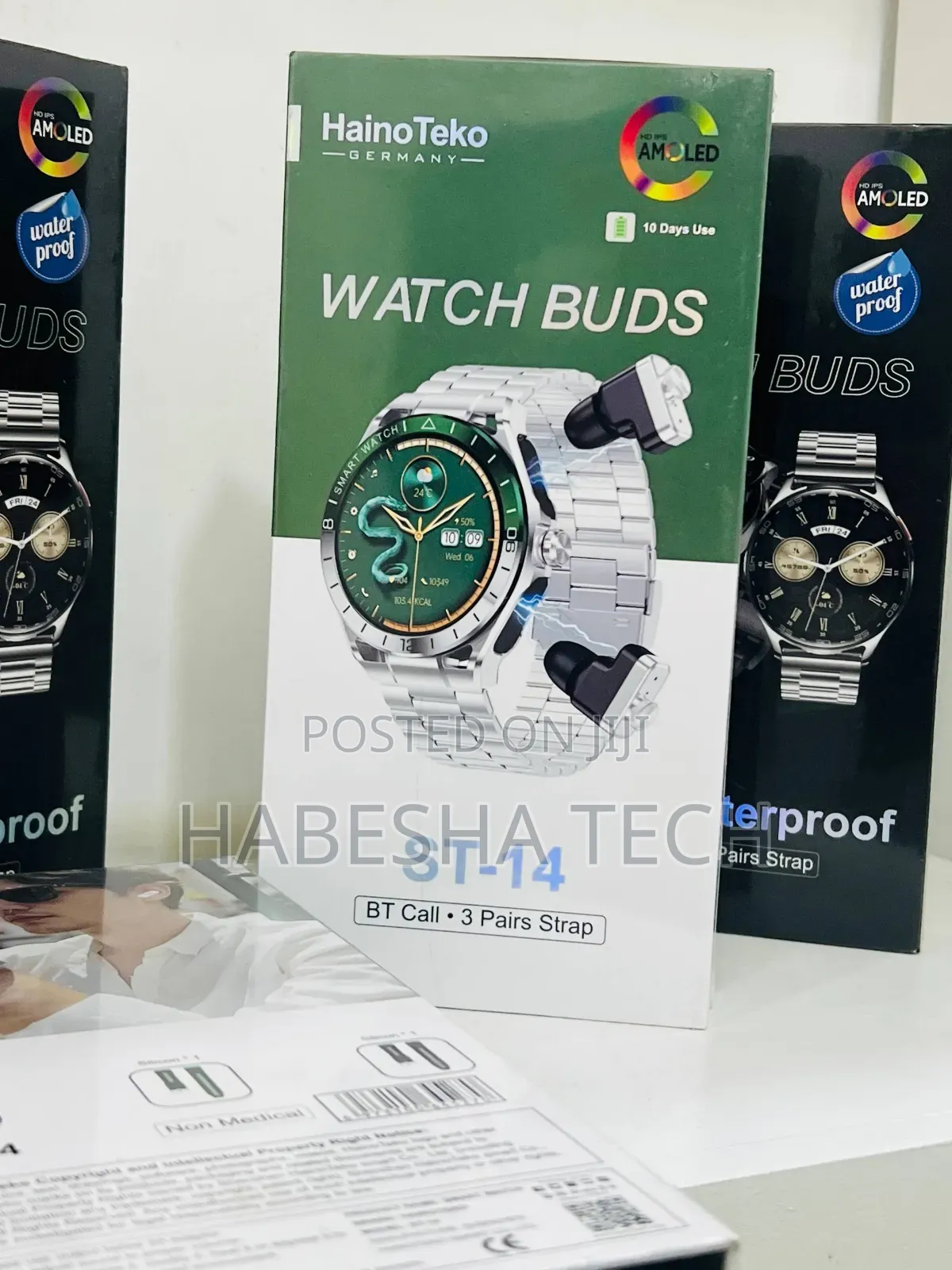 HainoTeko ST-14 Smart Timepiece – Airpod Companion