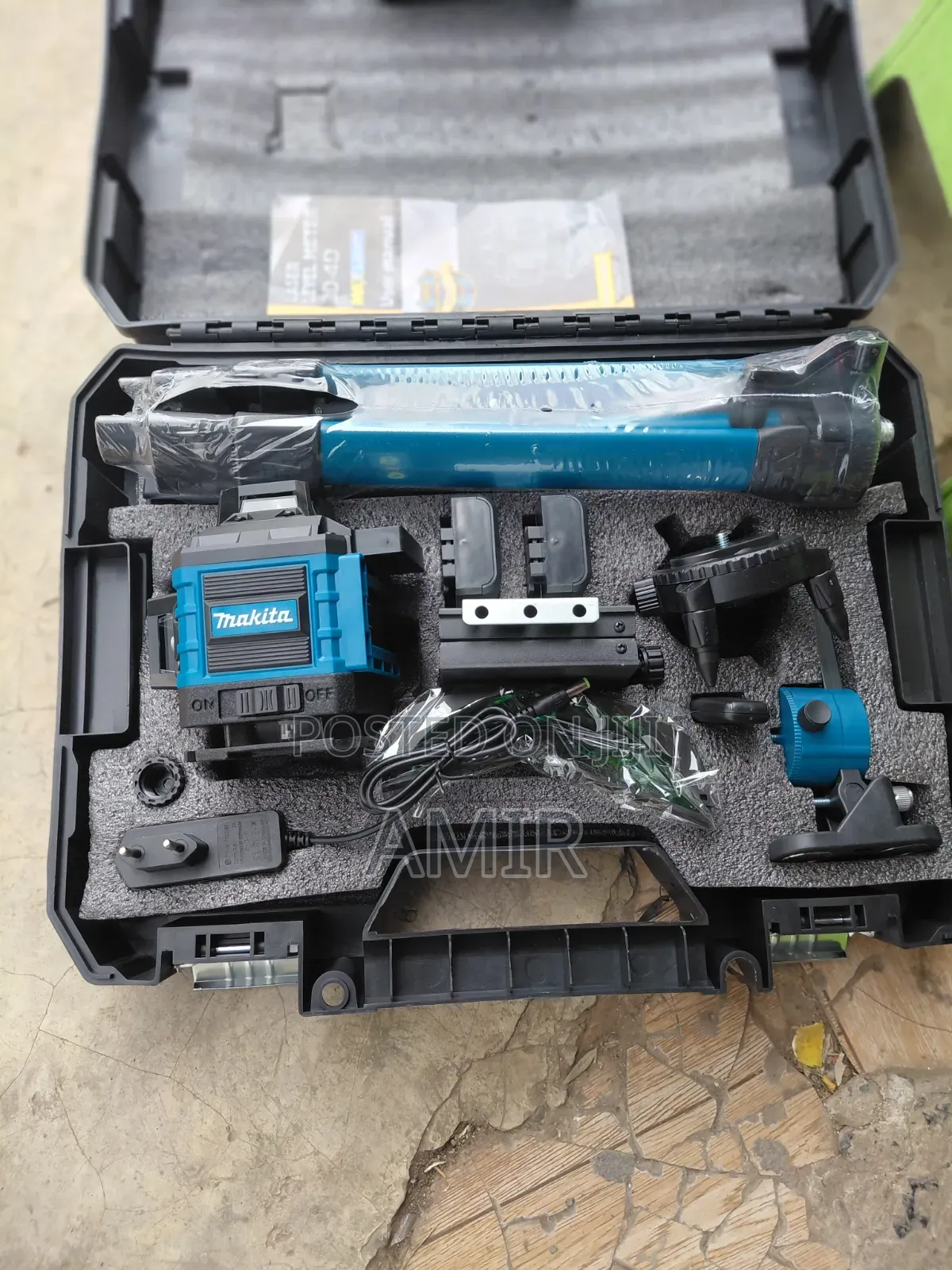 Laser Level 360° ☆ Makita ​☆ 4D 16-Line Green Laser Set