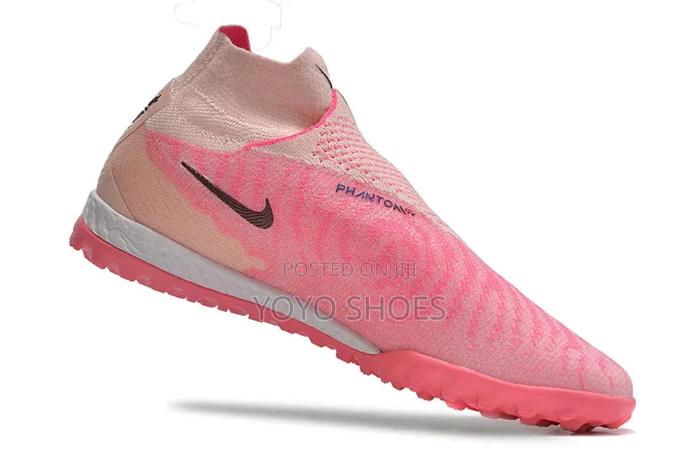 Nike Phantom GX Elite DF TF (Turf) Pink / Black Futsal Shoes