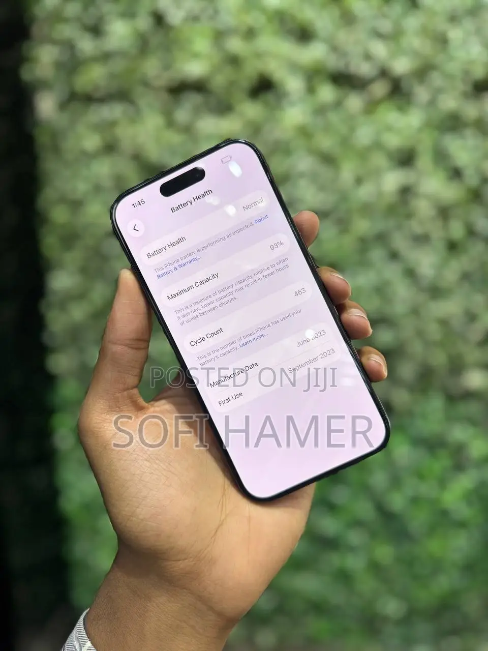 Apple iPhone 15 Pro 256 GB Black
