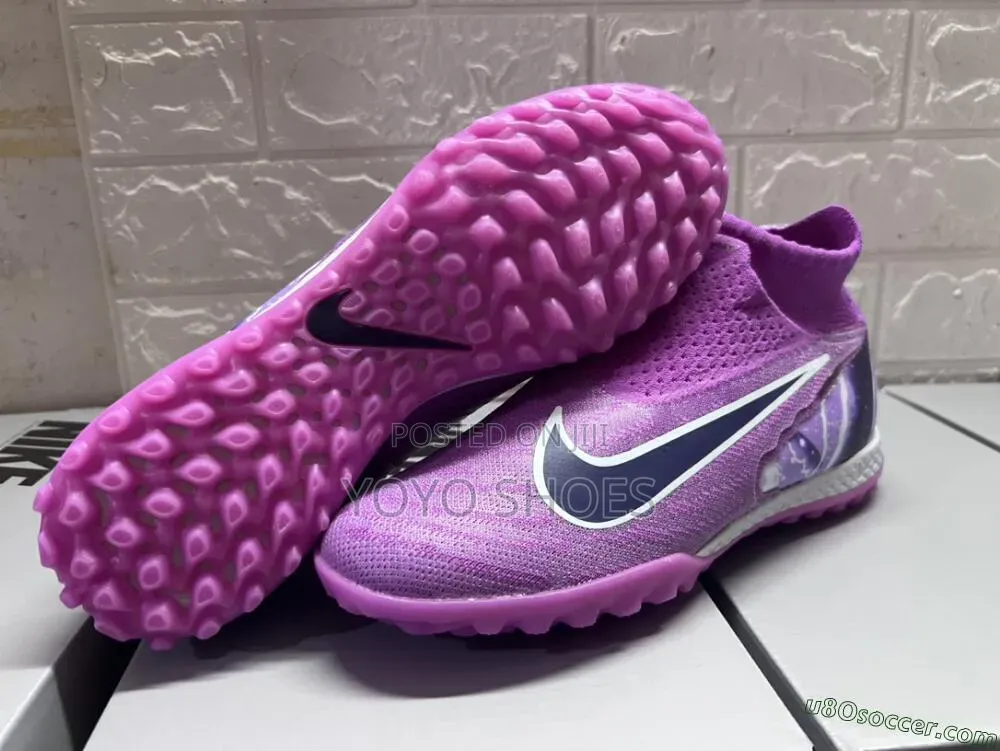 Nike Phantom GX Elite DF TF Thunder"Fuchsia Dream/Barely Grape /Purple
