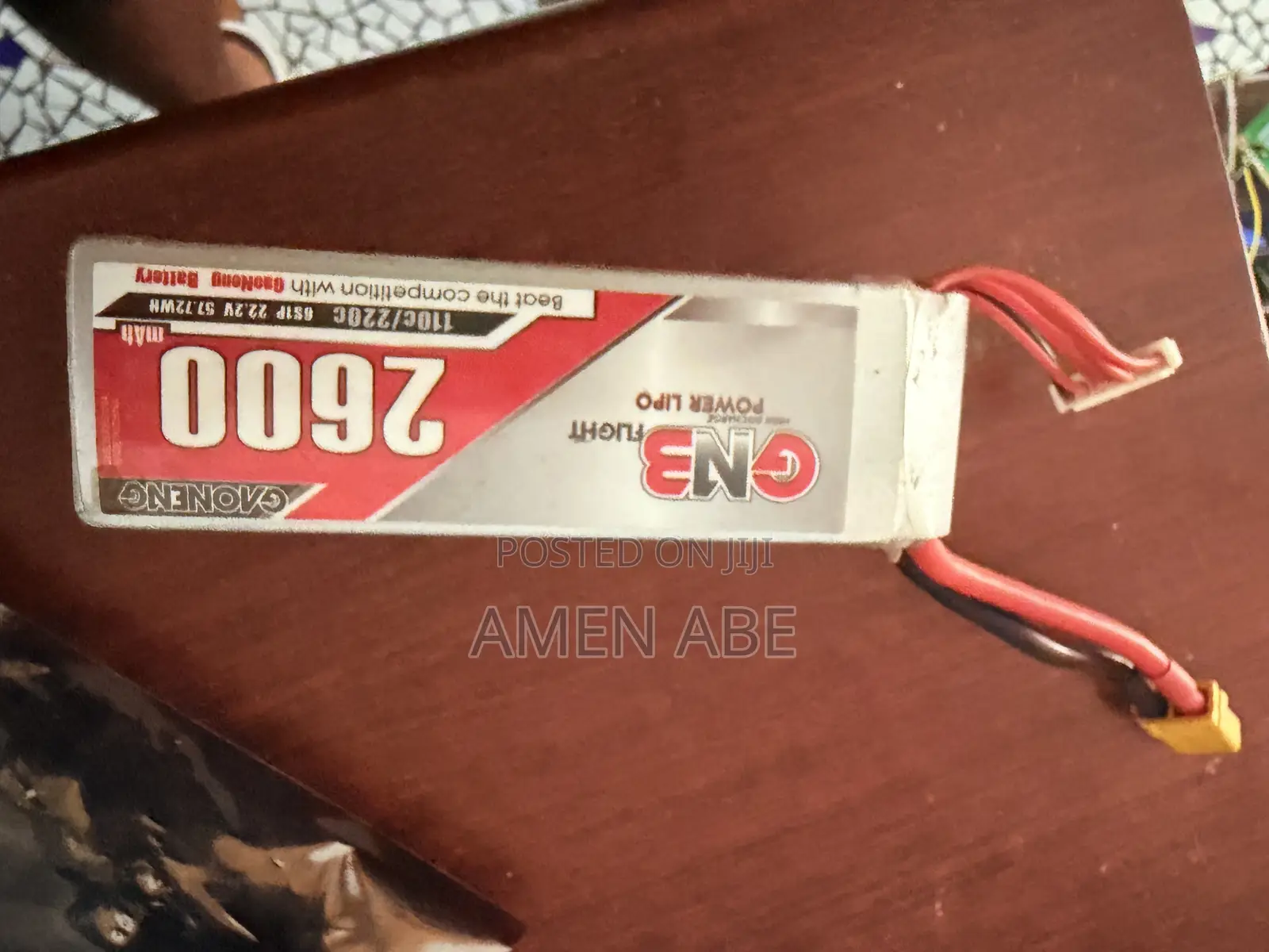 GNB 2600mah Lipo Battery 6s 22.2v