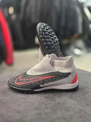 Nike Phantom GX Elite DF TF Artificial Turf White,black/Red Futsal