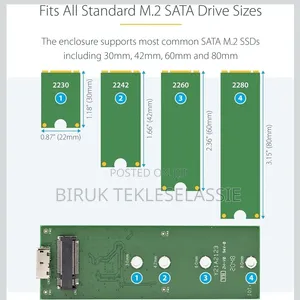 Star Tech M.2 SSD to USB 3.1/3.2 Enclosure Reader SATA