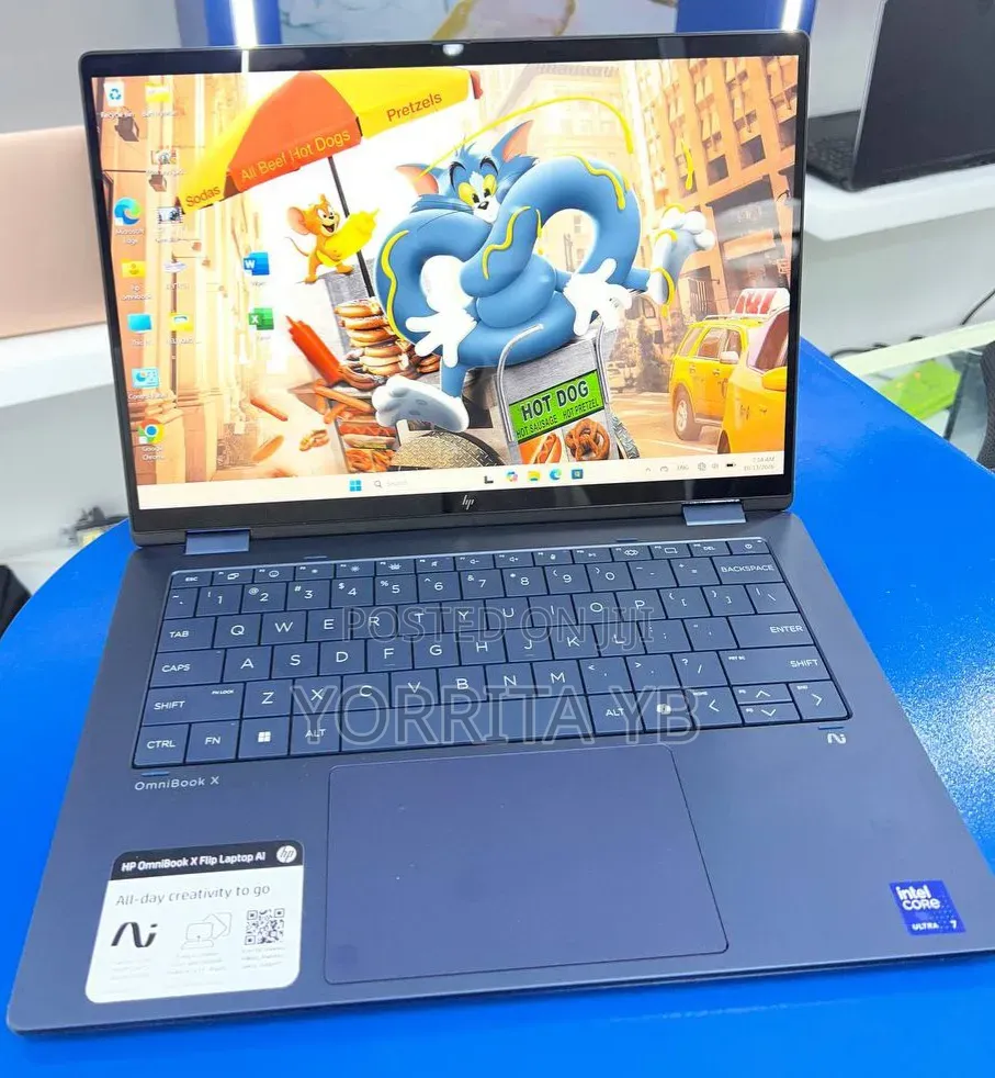 New Laptop HP OmniBook X Flip 14" 16GB Intel Core Ultra 7 SSD 1T