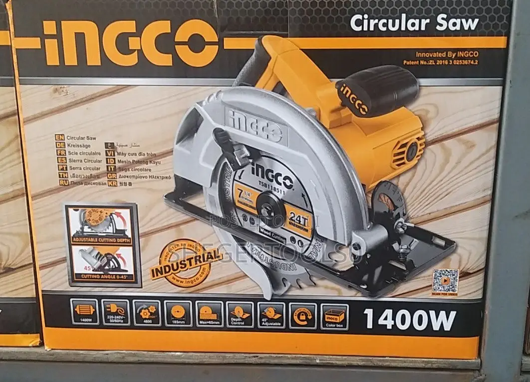 Ingco Circular Saw 1400w