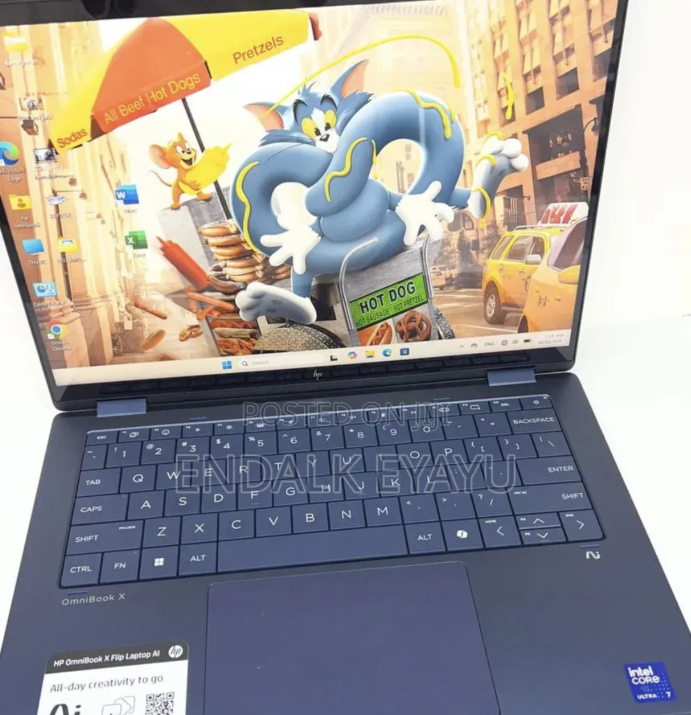 New Laptop HP OmniBook X Flip 14" 16GB Intel Core Ultra 7 SSD 1T