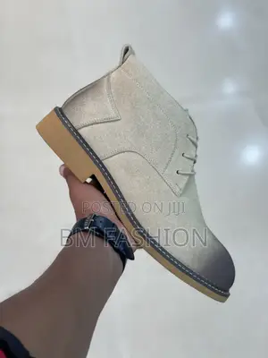 Khaki Suede Mens Cow Boys Chelsea Boots