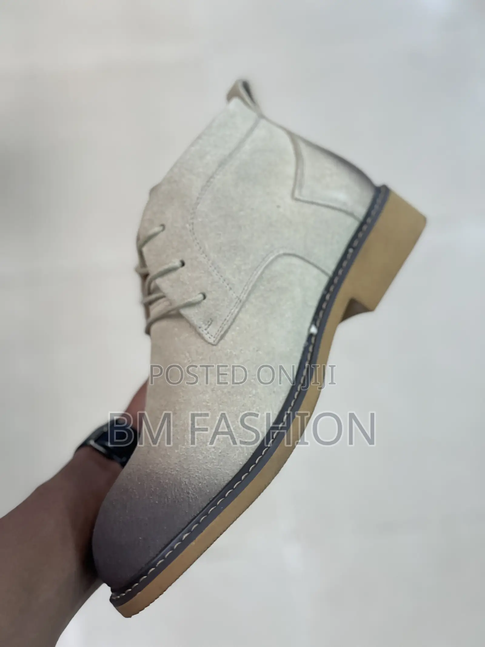 Khaki Suede Mens Cow Boys Chelsea Boots