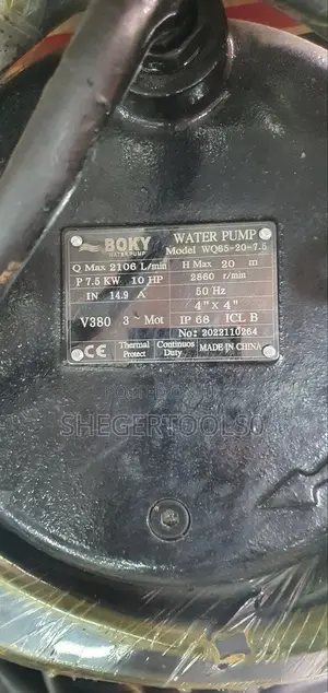 Boky Swage Pump 10hp
