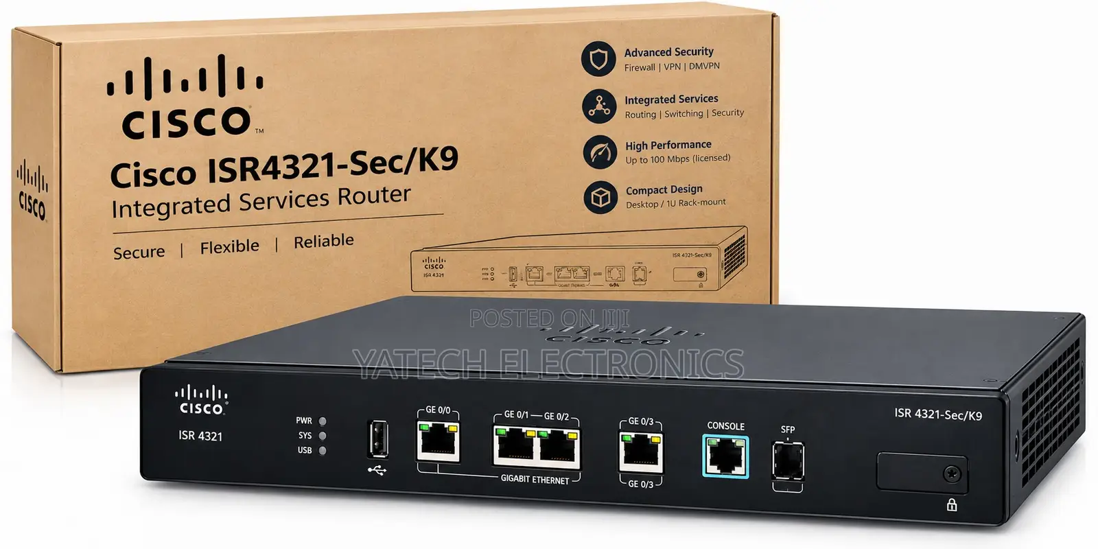 Cisco ISR4321-Sec/K9
